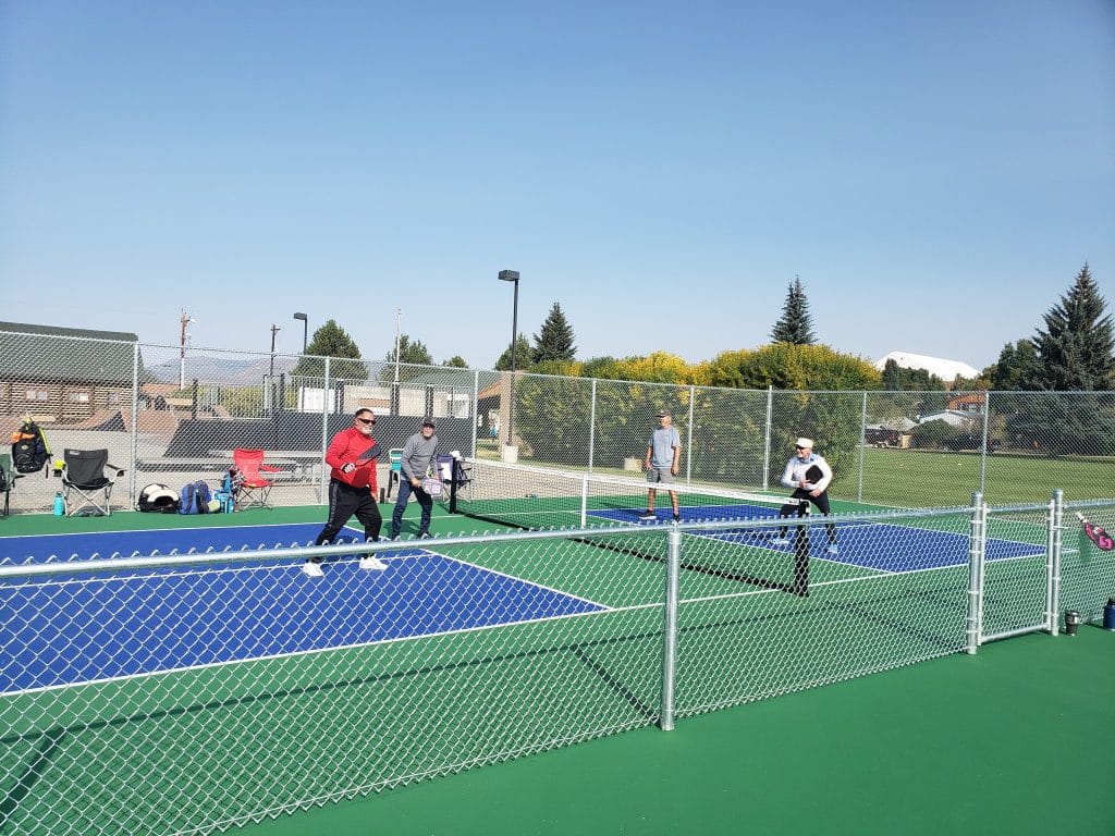 Play pickleball with the Granby Recreation Department